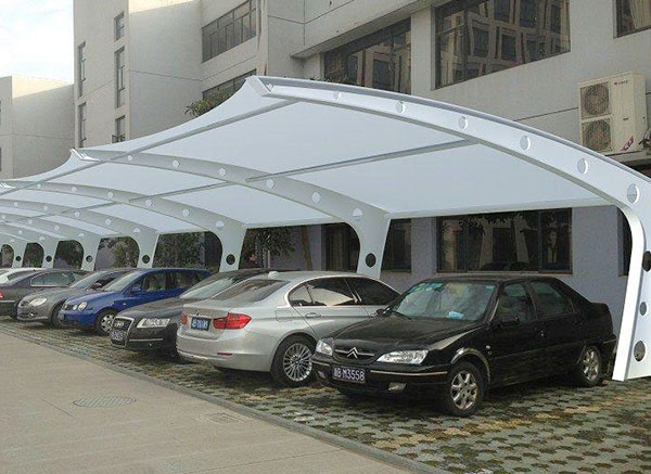 膜結構汽車棚