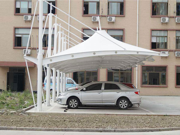 膜結構汽車棚