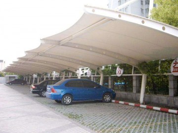 膜結構汽車棚