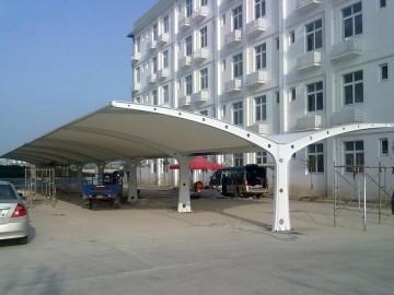 膜結構汽車棚